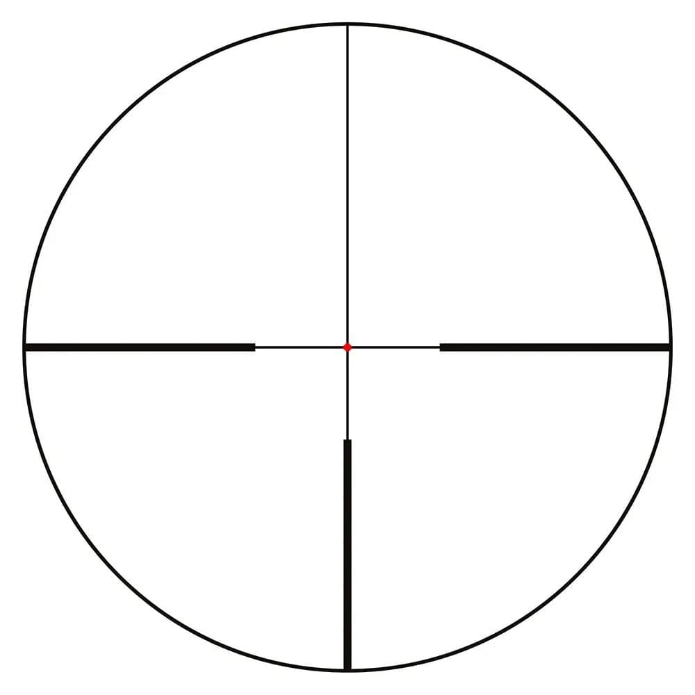 German Precision Optics Centuri Rifle Scope 2.5-15x50 30mm SFP G4i Illuminated Reticle Black