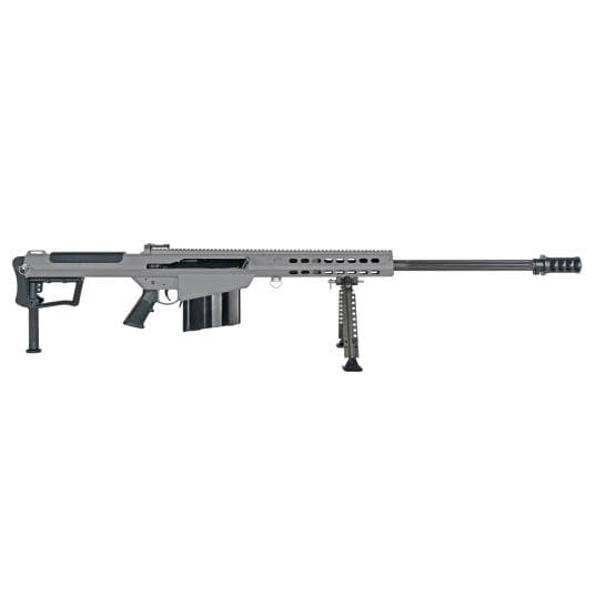 Barrett M107A1 Rife 50 BMG 10rd(1) Magazine 29" Fluted Barrel Tungsten Grey Cerakote