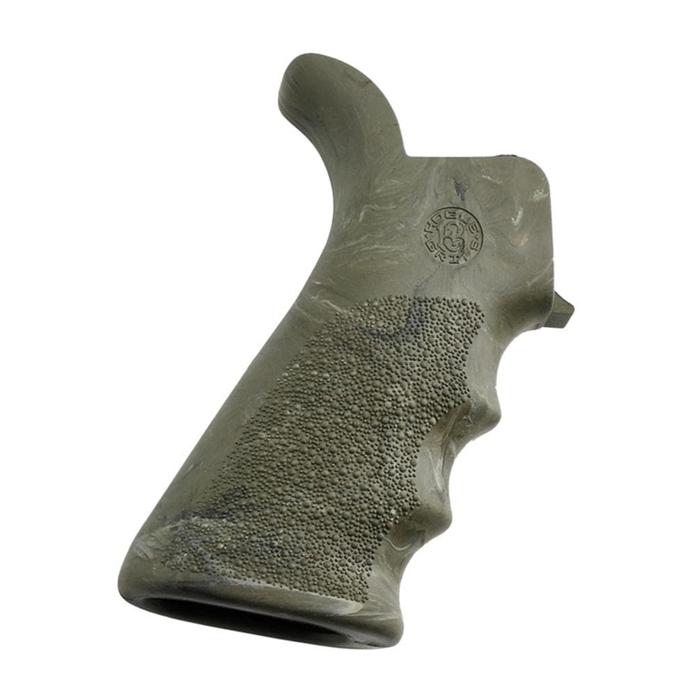 Hogue AR-15/M16 Overmolded Beavertail Grip Ghille Green