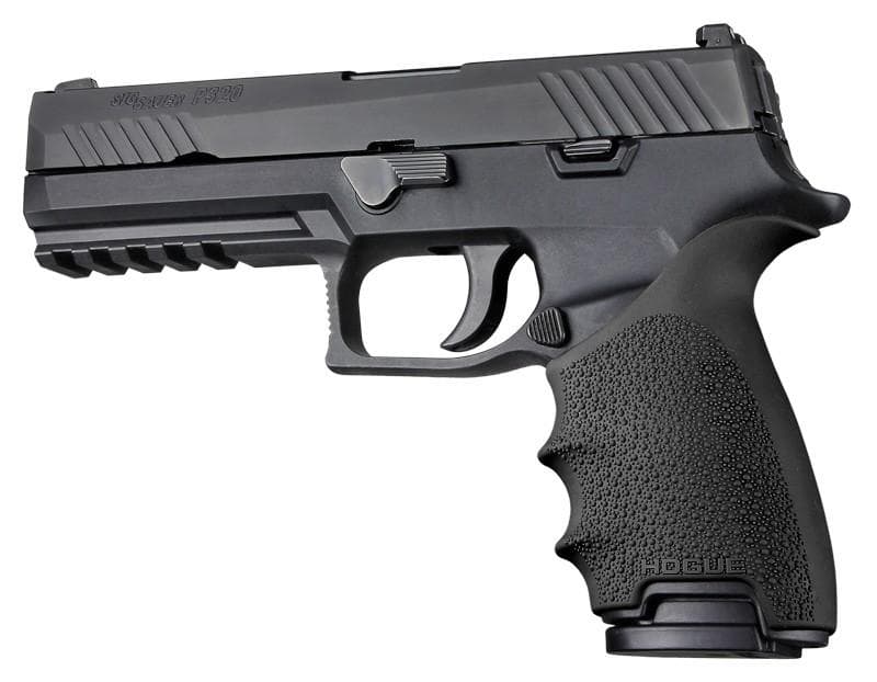 Hogue HandAll Beavertail Grip Sleeve Sig Sauer P320 Black