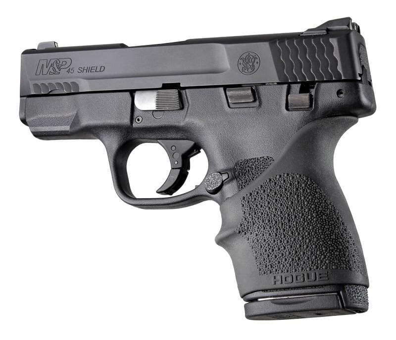 Hogue HandALL Beavertail Grip Sleeve S&W M&P Shield 45 Kahr P9/P40/CW9/CW40- Black