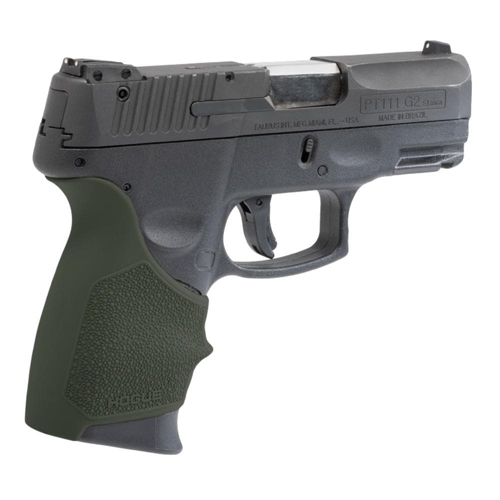 Hogue Handall Beavertail Grive Sleeve for Taurus PT-111 Millenium G2/G2C/G3C/G3XL OD Green