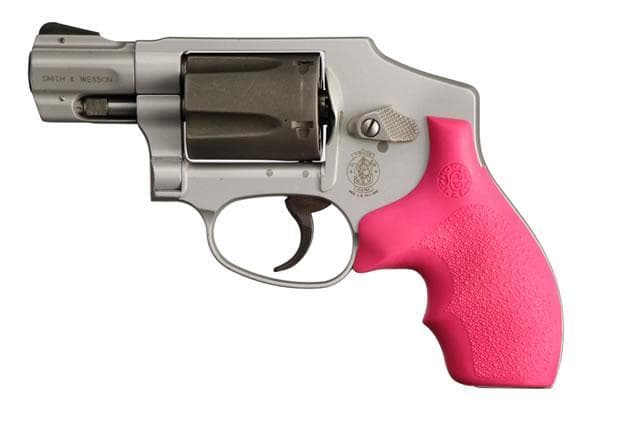 Hogue S&W J Frame Round Butt Rubber Bantam Style Grips