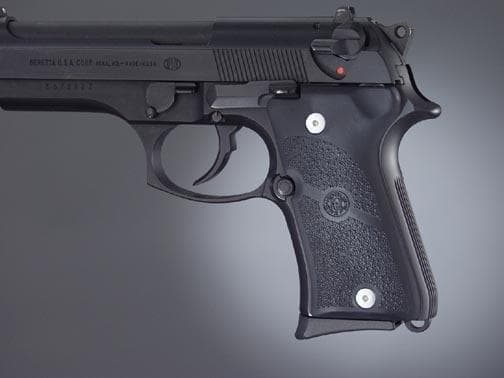 Hogue Beretta Grips 92/96 Series Grips with Finger Grooves