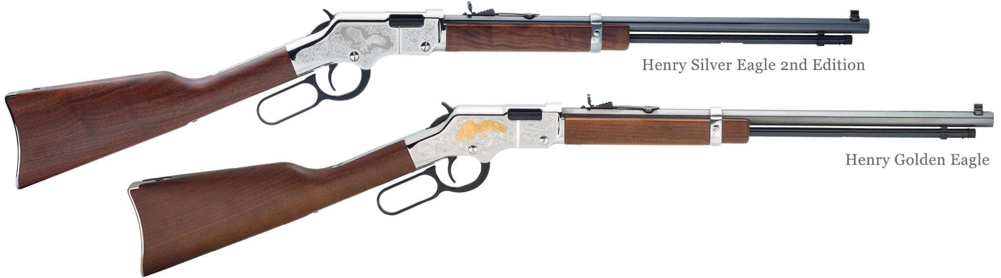 Henry Silver Eagle 2nd Edition .22 S/L/LR Rifle 16-21rd Magazine 20" Barrel Walnut