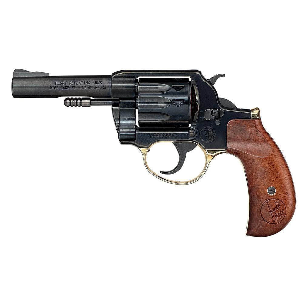 Henry Golden Boy Revolver .22 S/L/LR 10rd Capacity 4" Barrel Birdshead Grip