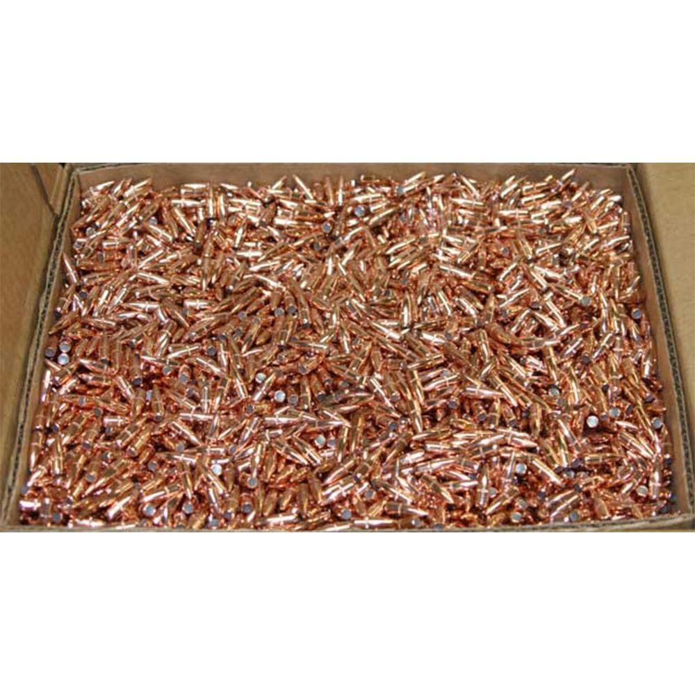 Hornady Traditional / FMJ Rifle Bullets .22 cal .224" 55 gr FMJ-BT With Cannelure (W/C) - 1000/ct
