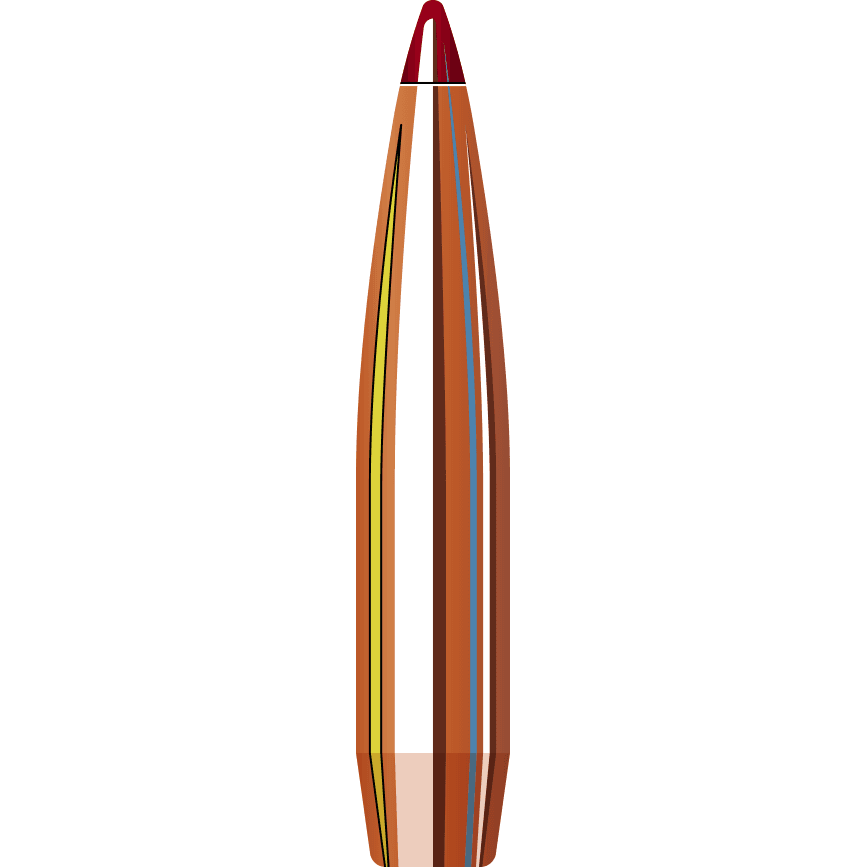 Hornady ELD Match Bullets with Heat Shield .25 cal.257" 134gr ELD MATCH (1-7/5) 100/ct