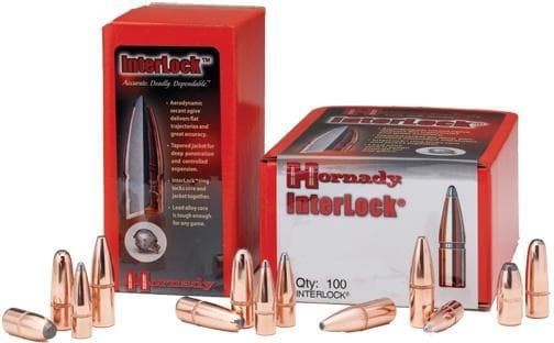 Hornady InterLock Bullets .30 cal .308" 165 gr SP 100/ct