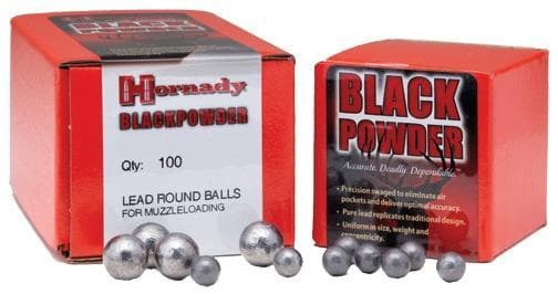 Hornady Lead Round Ball .36 cal .350" 100/ct