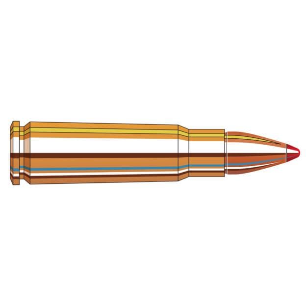 Hornady Black Rifle Ammunition 7.62x39 111gr Monoflex SBR 20/ct