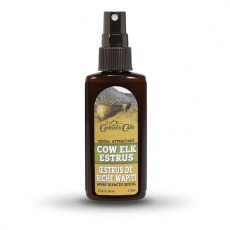 Carlton's Calls Cow Elk Estrus Urine 2 oz Spray Bottle