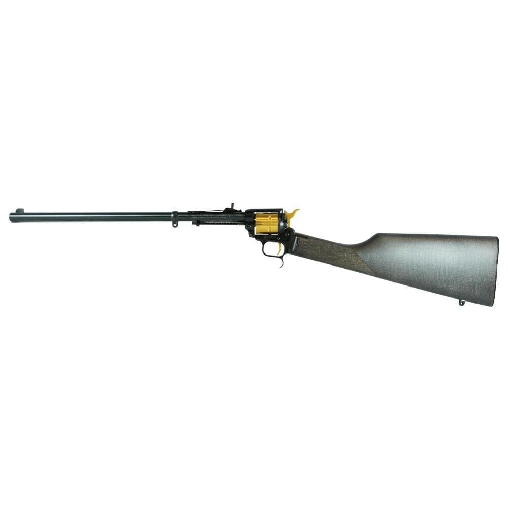 Heritage Rancher Black and Gold Carbine .22 LR 6rd Capacity 16" Barrel Wood Stock
