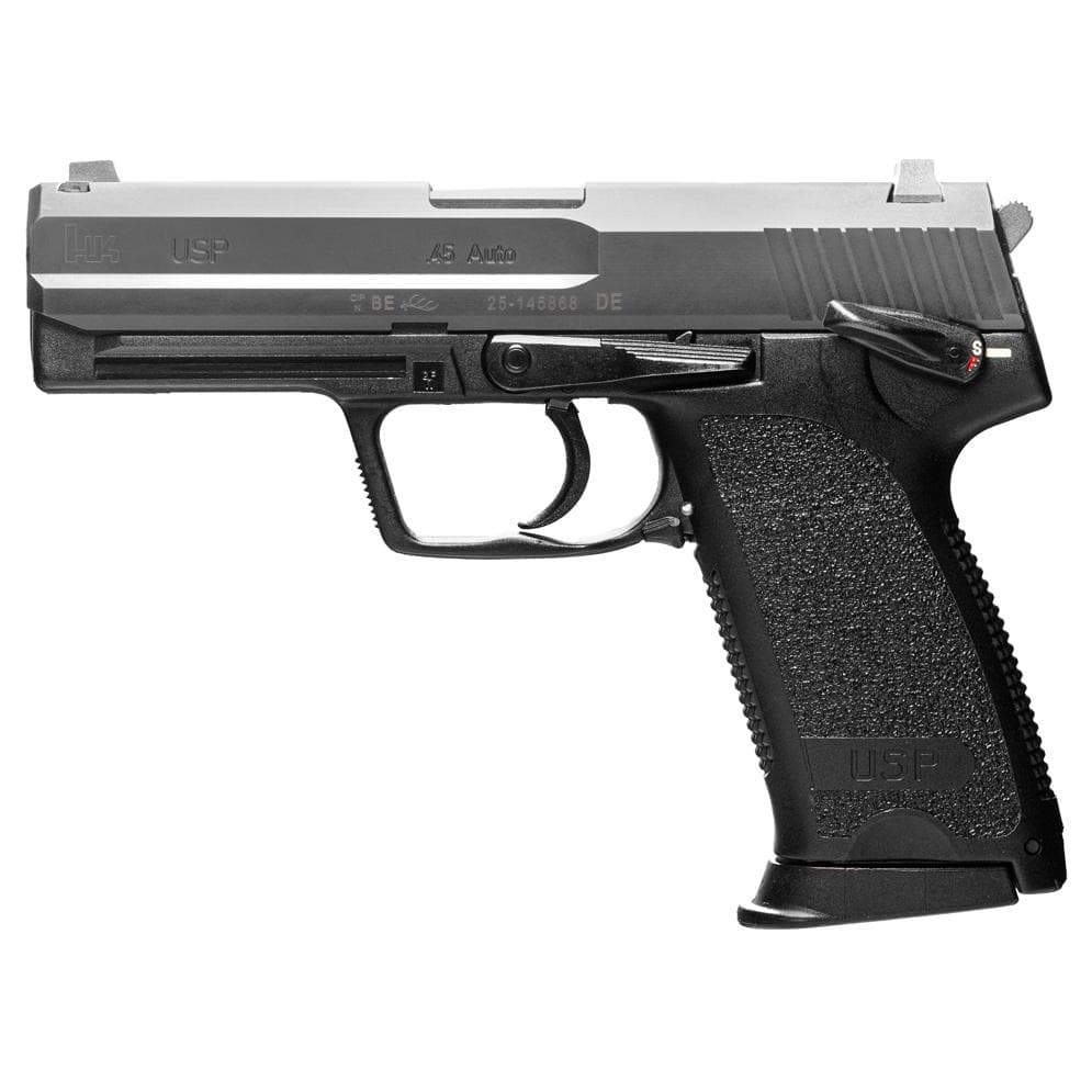 H&K USP9 Handgun 9mm Luger 15rd Magazines(2) 4.25" Barrel V1 DA/SA Decocking Lever