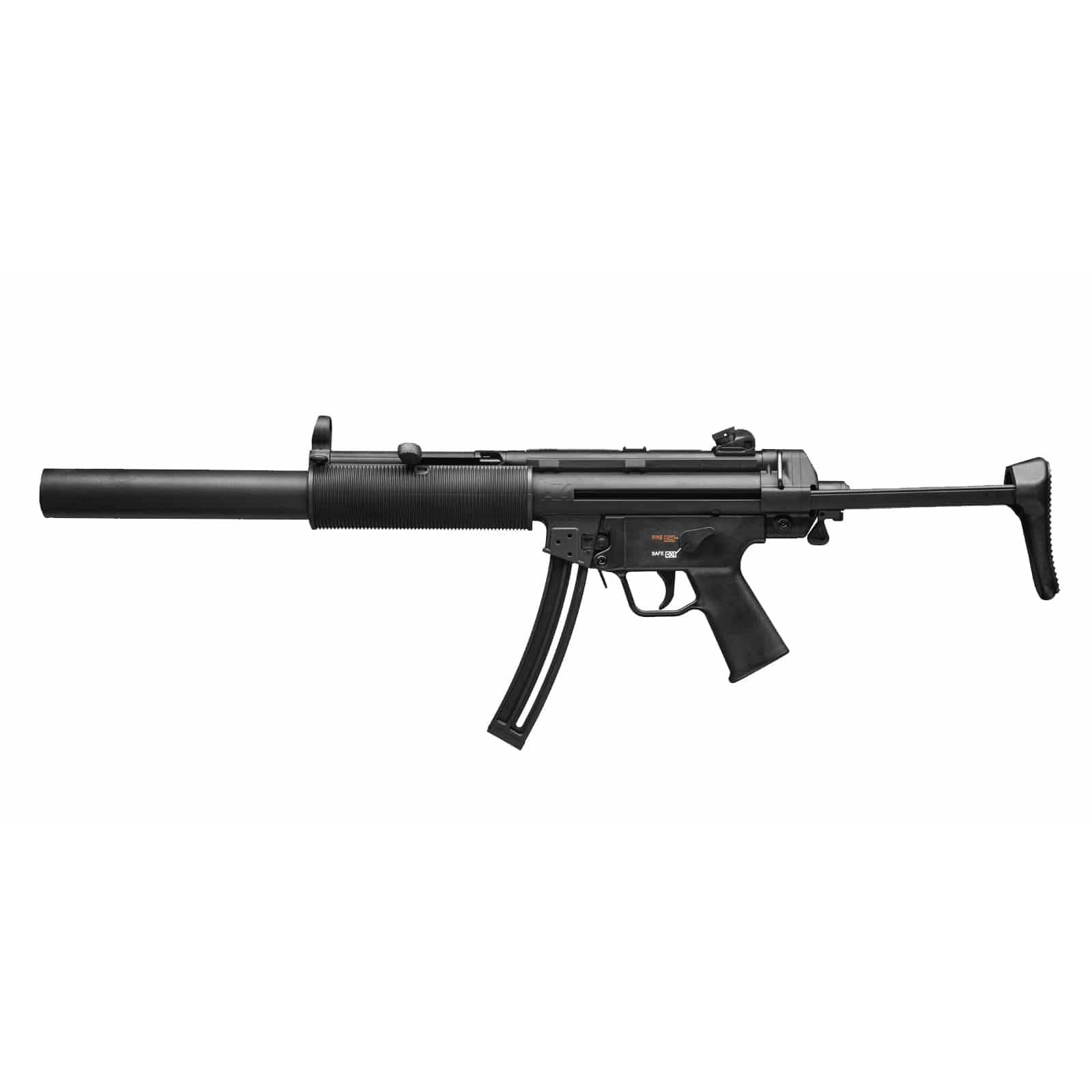 H&K MP5 Rifle .22 LR 10rd Magazine(1) 16.1" Barrel Faux Suppressor