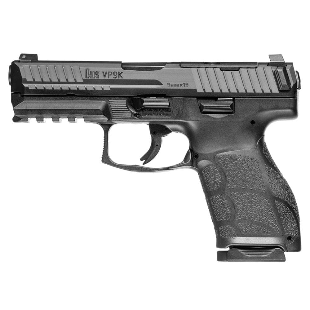 H&K VP9A1 K Handgun 9mm Luger 10rd Magazines (2) 4.09" Barrel Black Optic Ready CA Compliant
