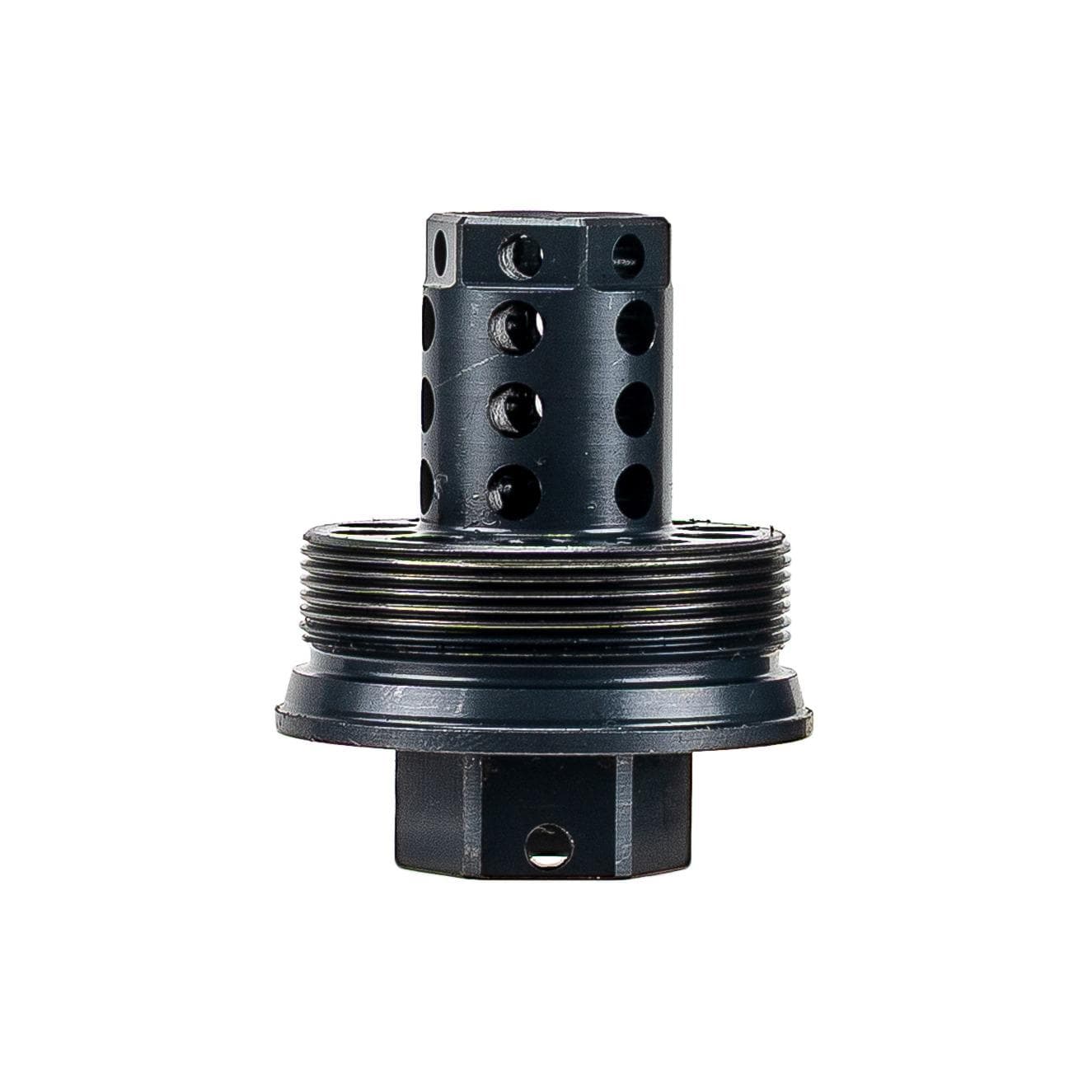 IWI IWS7 Direct Thread Suppressor 7.62mm Nickel Alloy/Stainless Steel 5/8"-24 Black w/HUB-T Mount