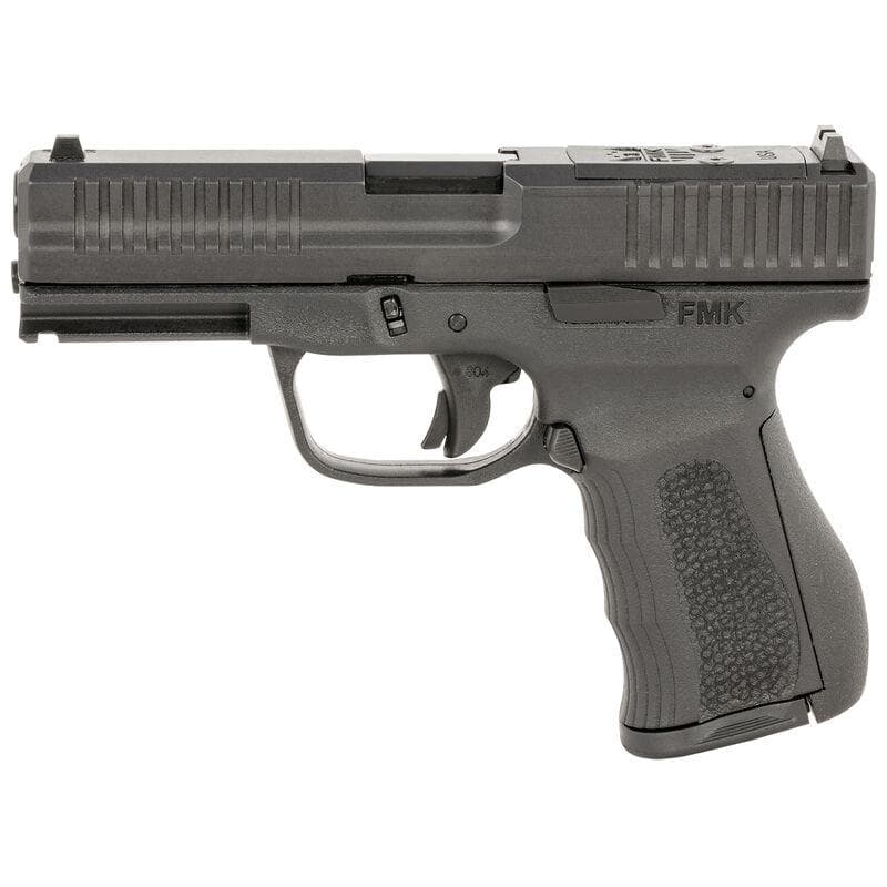 FMK Mach 9 Handgun 9mm Luger 10rd Magazine(1) 4" Barrel Optic Ready Black Frame
