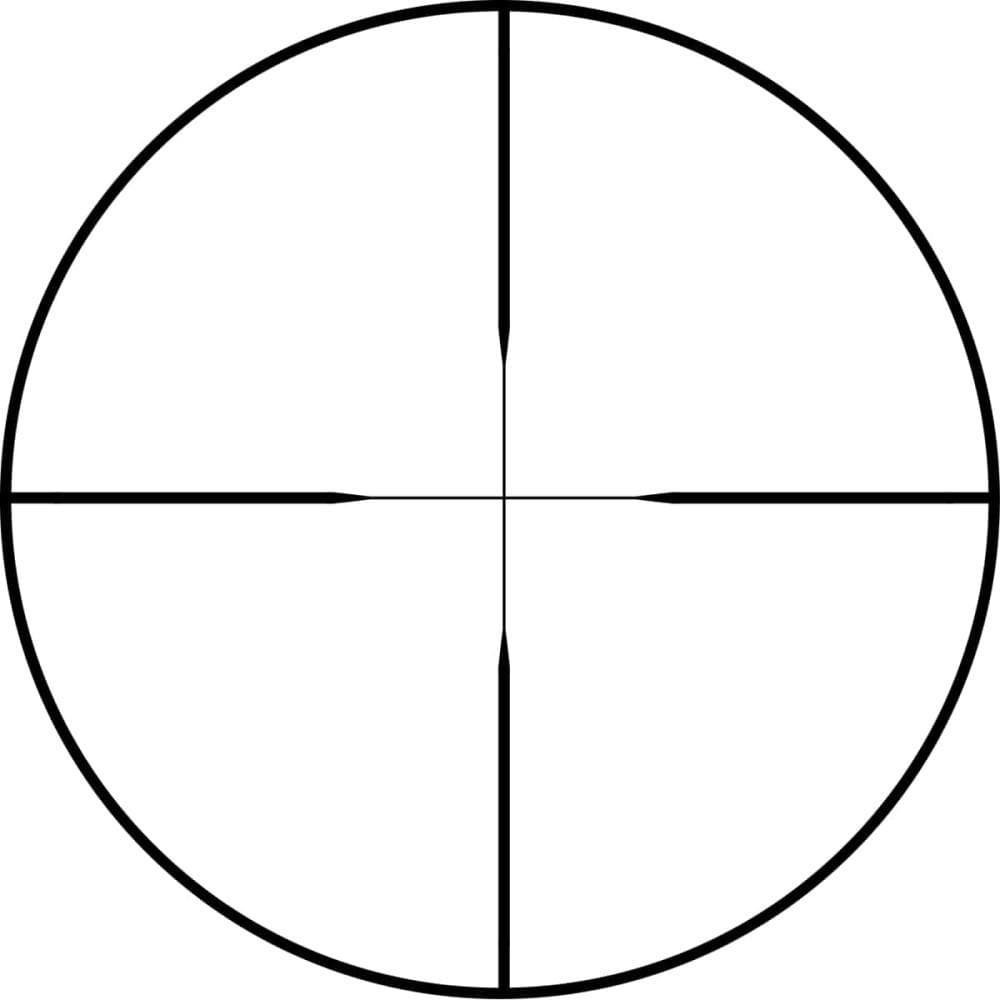 KonusPro 4x32mm Rifle Scope 30/30 Engraved Reticle Non Illuminated Matte Black