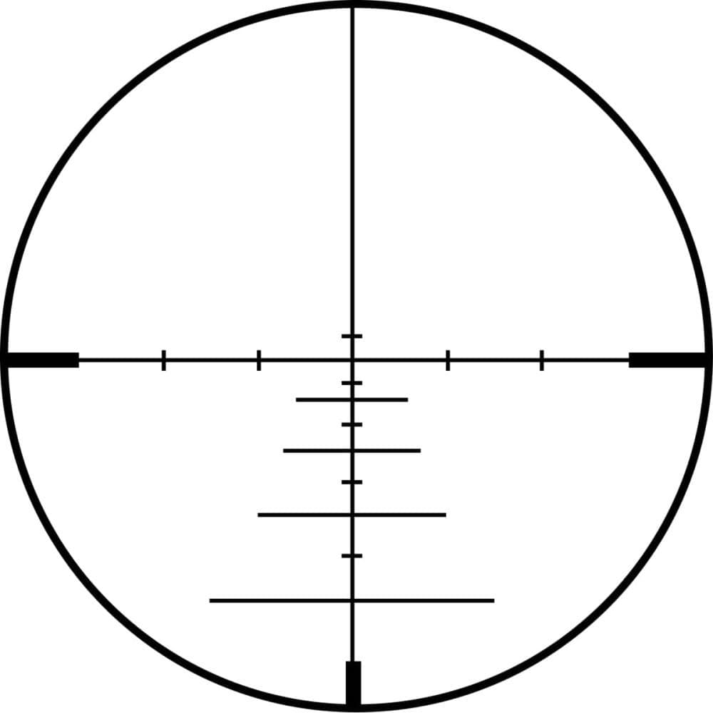 Konus KonusPro 550 4-16x50mm Rifle Scope SFP Engraved 550 Ballistic Reticle Non Illuminated Black