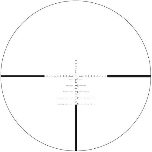 KONUS Fearless 4x-16x50mm Rifle Scope - Engraved/illum Christmas Tree Reticle 34mm
