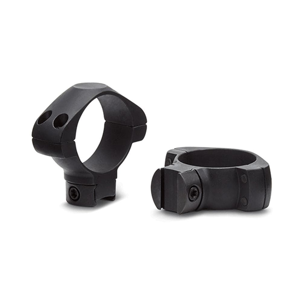 Konus 2-Piece Steel Riflescope Rings for Airguns & .22 Rails 30mm Medium Black