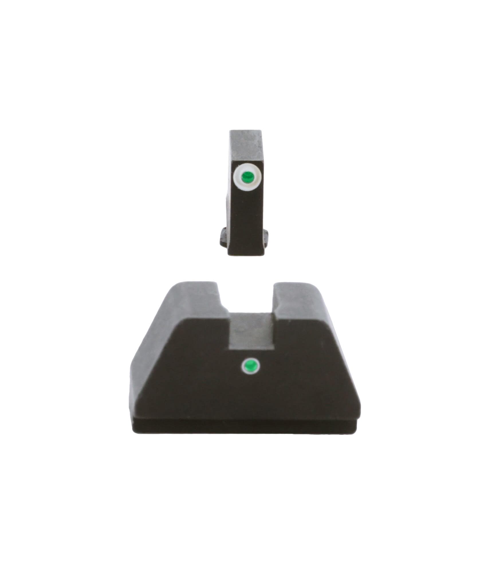 Ameriglo 3XL Tall Green Tritium White Outline Front Tritium Dot Rear Glock