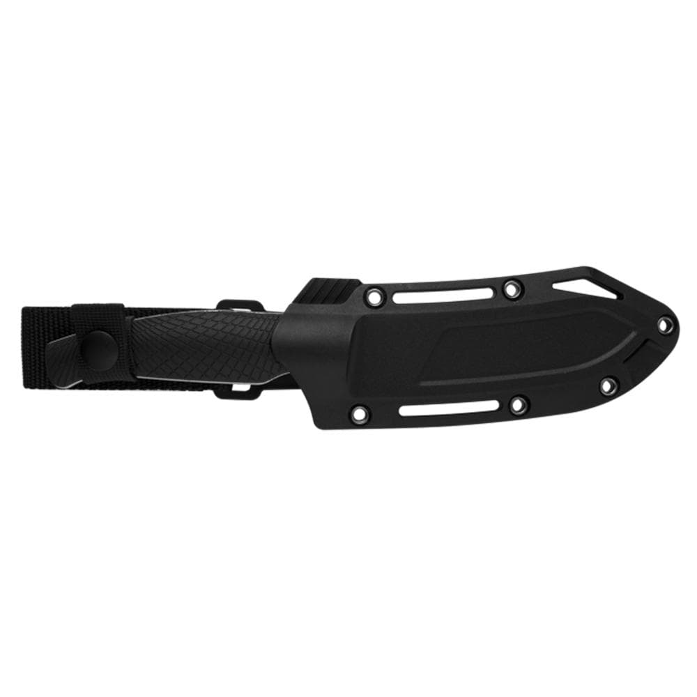 Kershaw Camp 5 Fixed Knife 4-3/4" Clip Point Blade Black