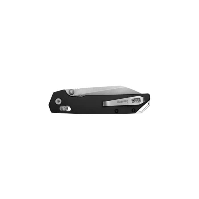 Kershaw Iridium Reverse Tanto Folding Knife 3-2/5" Reverse Tanto Blade Black