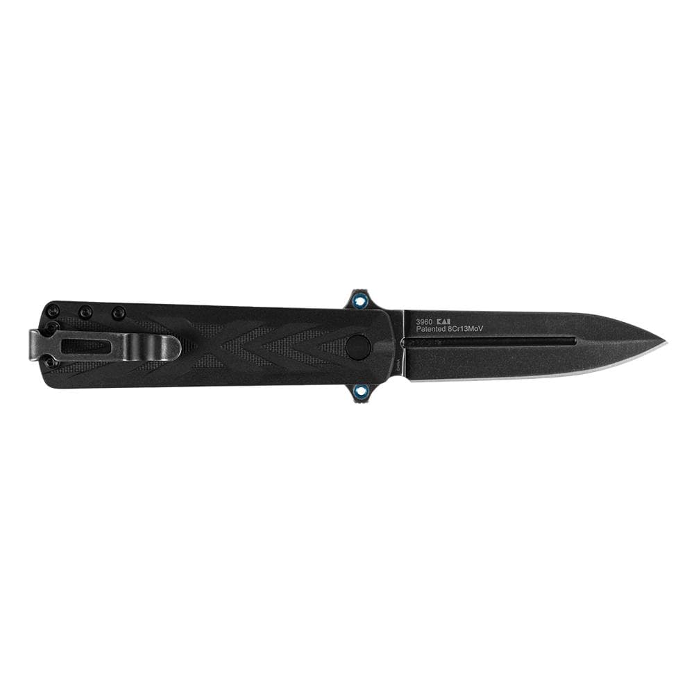 Kershaw Barstow Folding Knife 3" Spear Point Blade Black