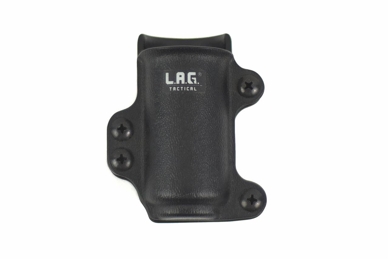 L.A.G. Tactical MCS Flashlight and Pepper Spray Holster 1.3" Black