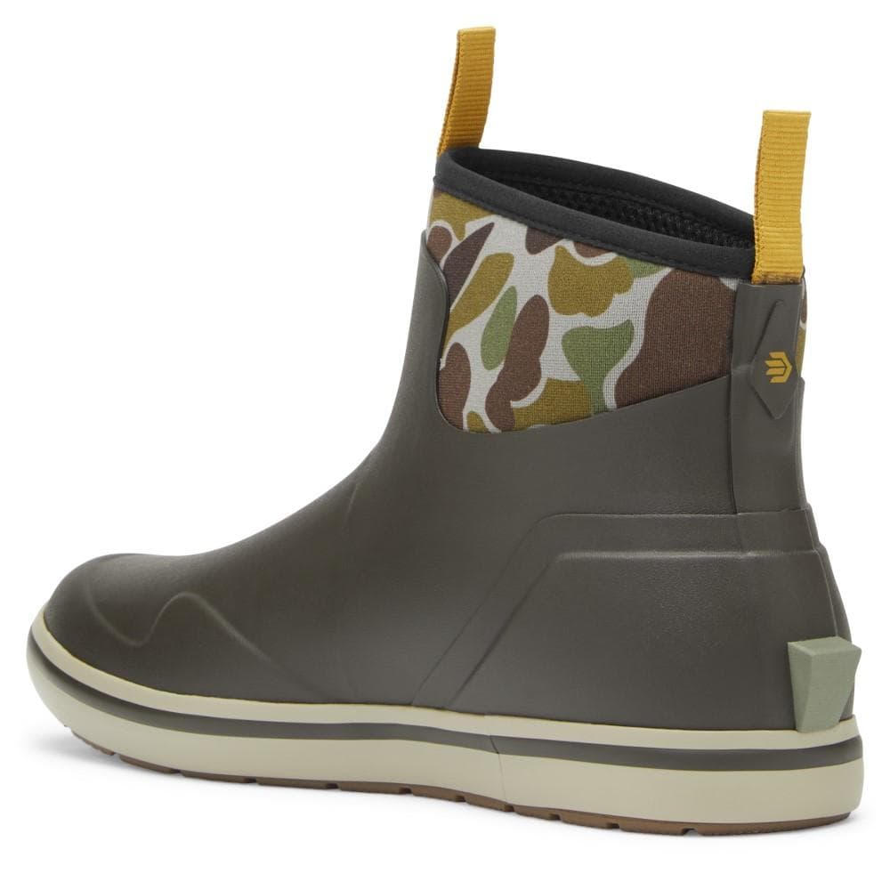LaCrosse Mens Alpha Deck Boot 6" Olive/Camo Size 11