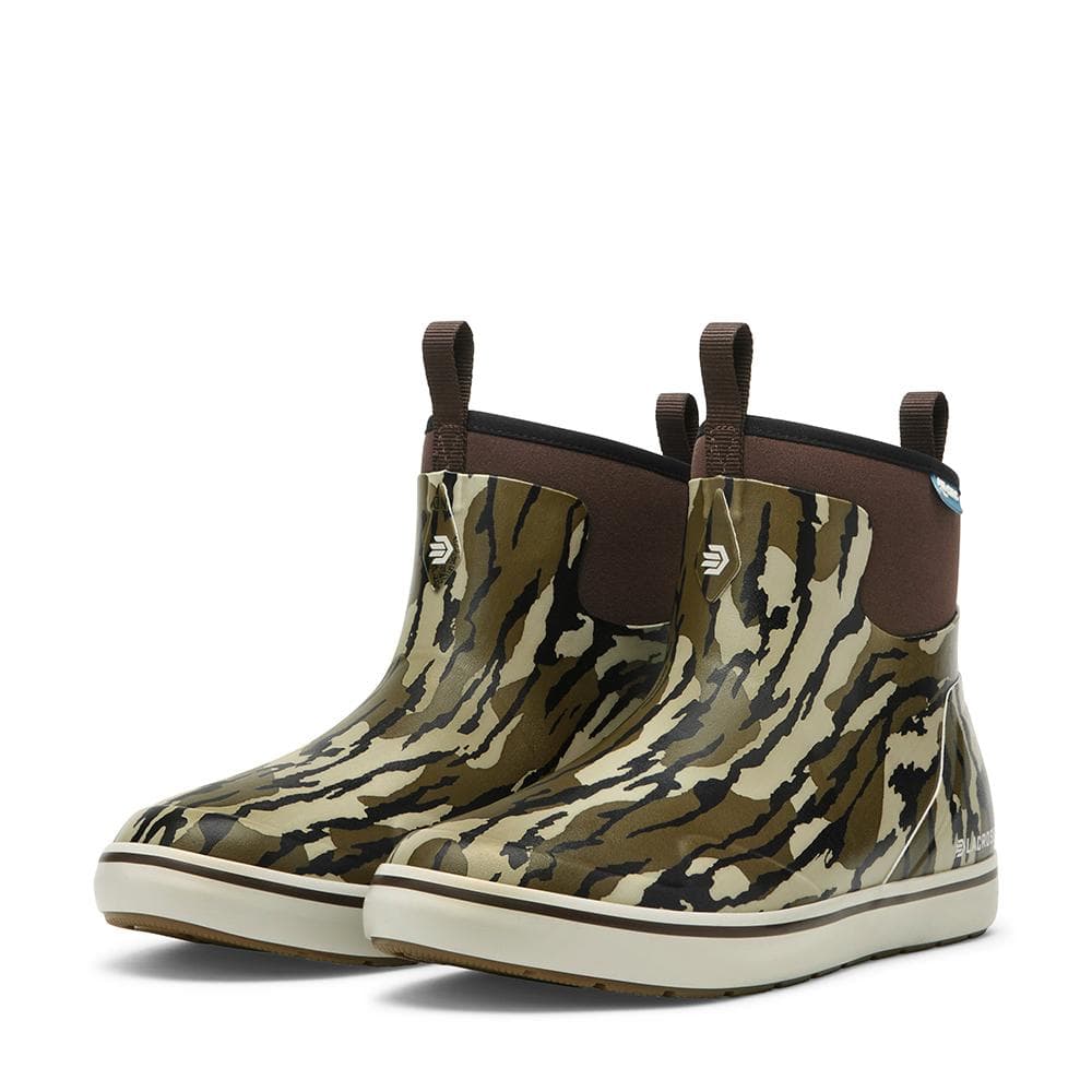 LaCrosse Mens Alpha Deck Boot 6" Mossy Oak Original Bottomland Size 12