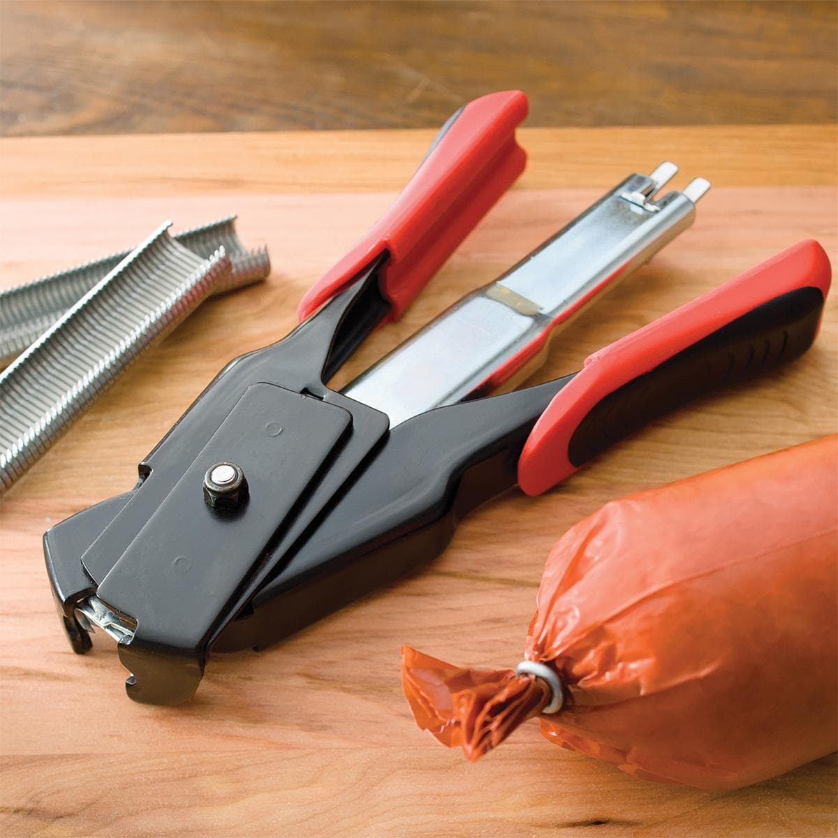 LEM Products Spring Loaded Hog Ring Pliers With Rings 100/ct