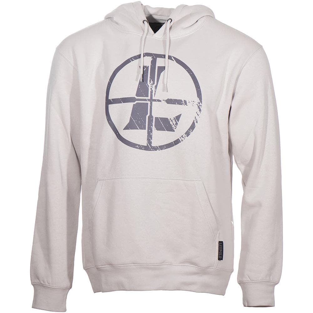 Leupold Distressed Reticle Hoodie Bone L