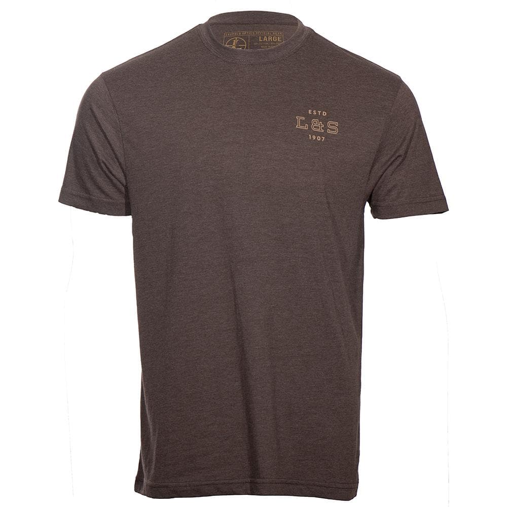Leupold L&S Heritage Short Sleeve Tee Espresso M