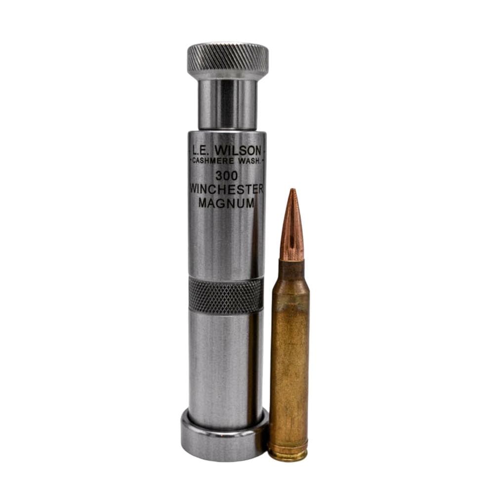 L.E. Wilson Stainless Steel Chamber Type Bullet Seater Die .300 Win Mag