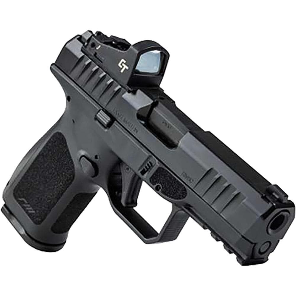 Rost Martin RM1C Handgun 9mm Luger 15rd (1) & 17rd (1) Magazines 4" Barrel Black Optic Ready w/ CTS-1500 Red Dot