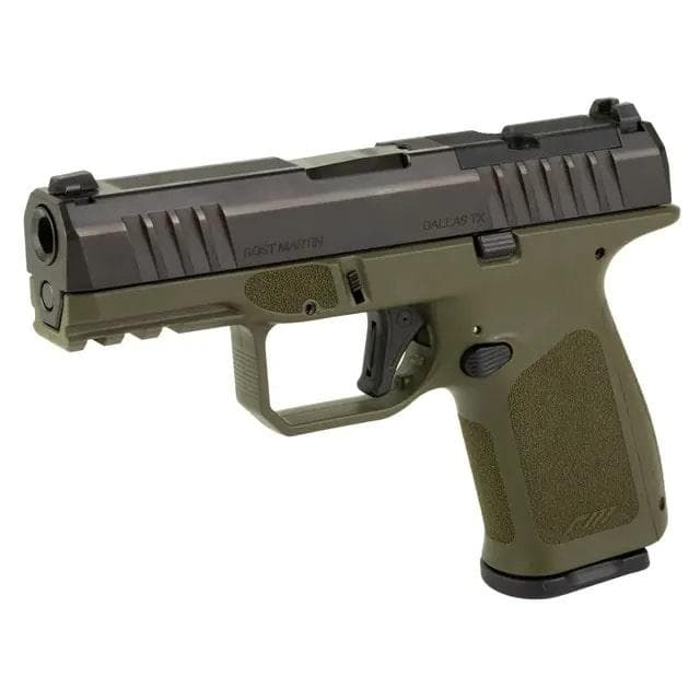 Rost Martin RM1C Handgun 9mm Luger 15rd (1) & 17rd (1) Magazines 4" Barrel ODG Optic Ready