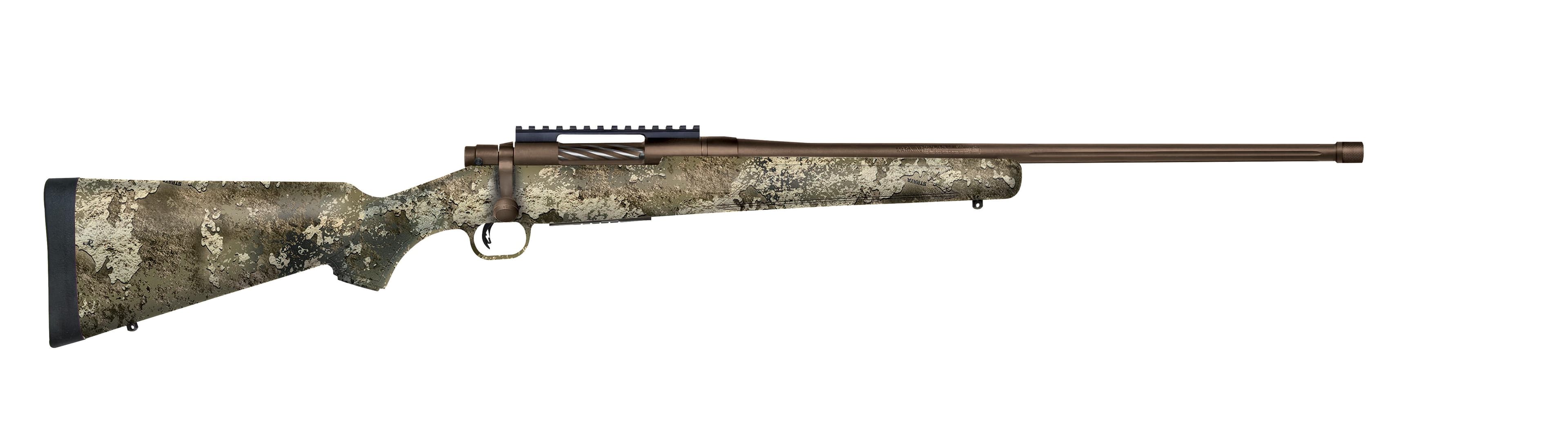 Mossberg Patriot Predator 243 Win Rifle 5rd Magazine 22" Barrel Camo