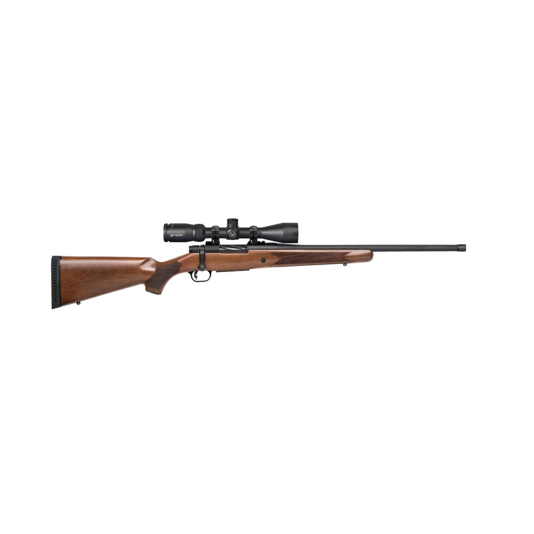 Mossberg Patriot Walnut Vortex Rifle 350 Legend 4rd Capacity 22'' Threaded Barrel Walnut Stock Vortex Crossfire II 3-9x40mm
