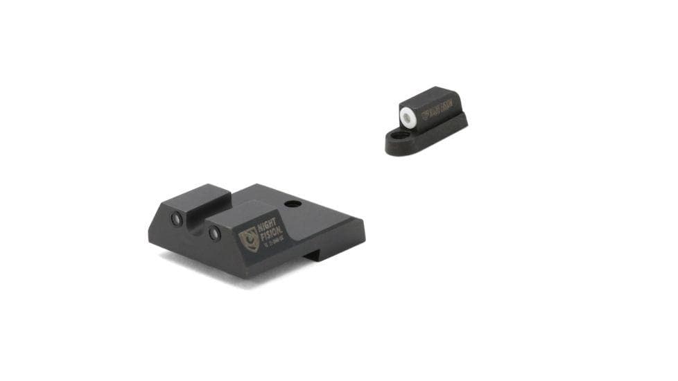Perfect Dot NS Setw/ White Front + U Rear for CZ-USA P-07 & P-09
