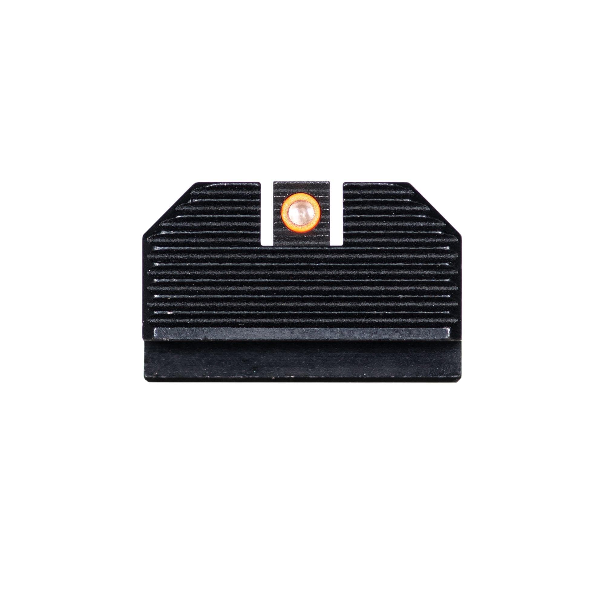 Night Fision Optics Ready Stealth Night Sight Set Orange Front Blank Rear Glock 43x MOS