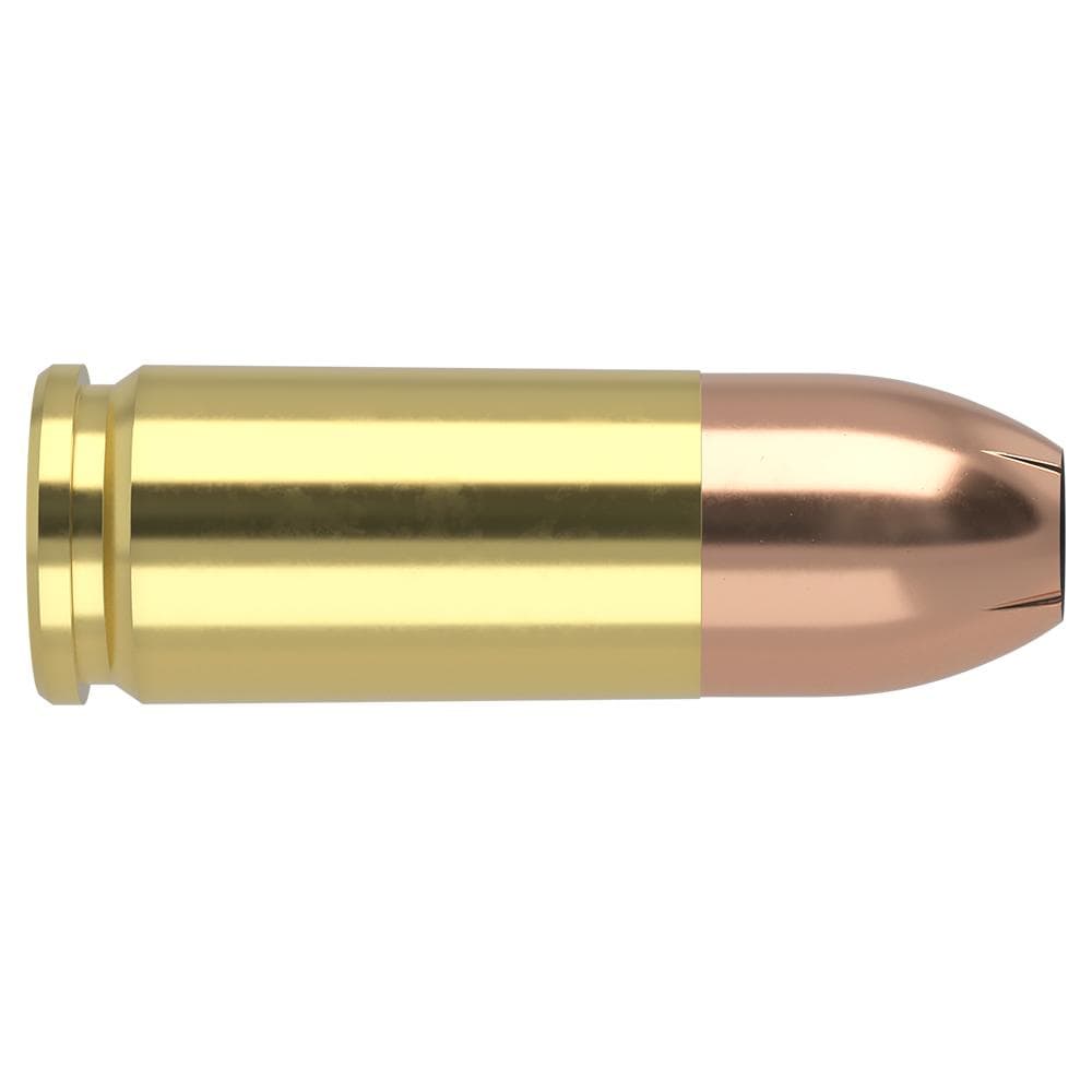 Nosler Match Grade Handgun Ammo 9mm Luger 124 gr JHP 1150 fps 20/ct