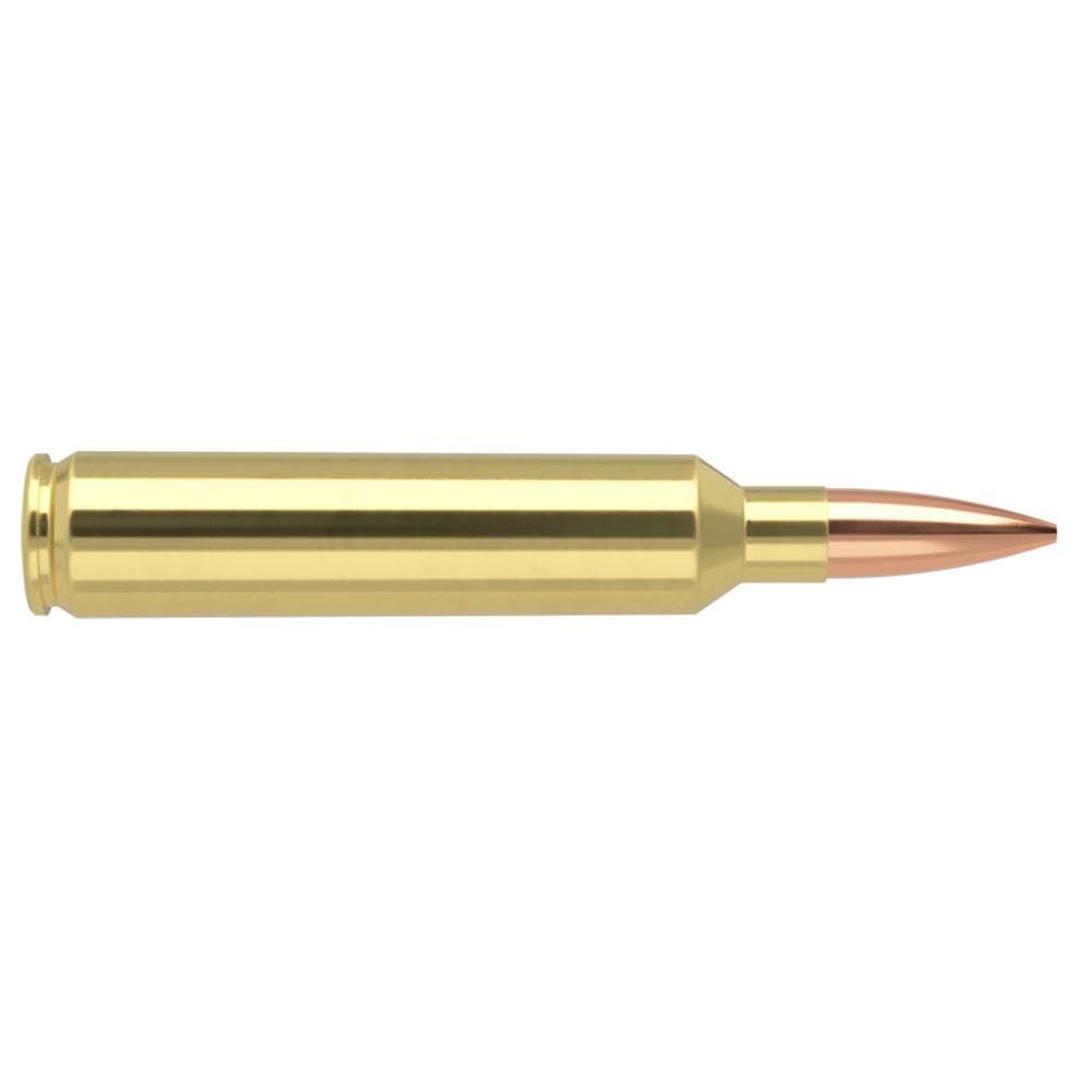 Nosler Match Grade Rifle Ammunition 28 NOS 168 gr HPBT 3075 fps 20/ct