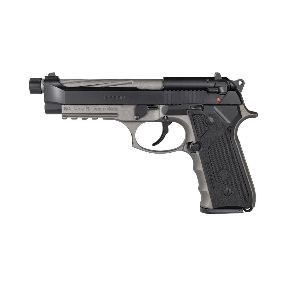 Girsan Regard MC X Handgun 9mm Luger 18rd Magazine 4.9" Barrel Two Tone Tungsten/Black