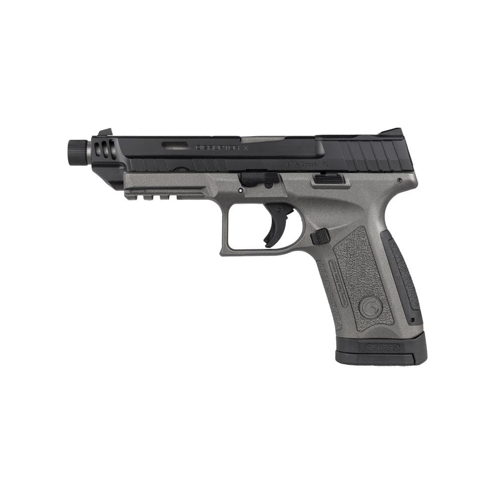 Girsan MC9 Disruptor X Handgun 9mm Luger 17rd Magazine 4.6" Barrel Two Tone Tungsten Black