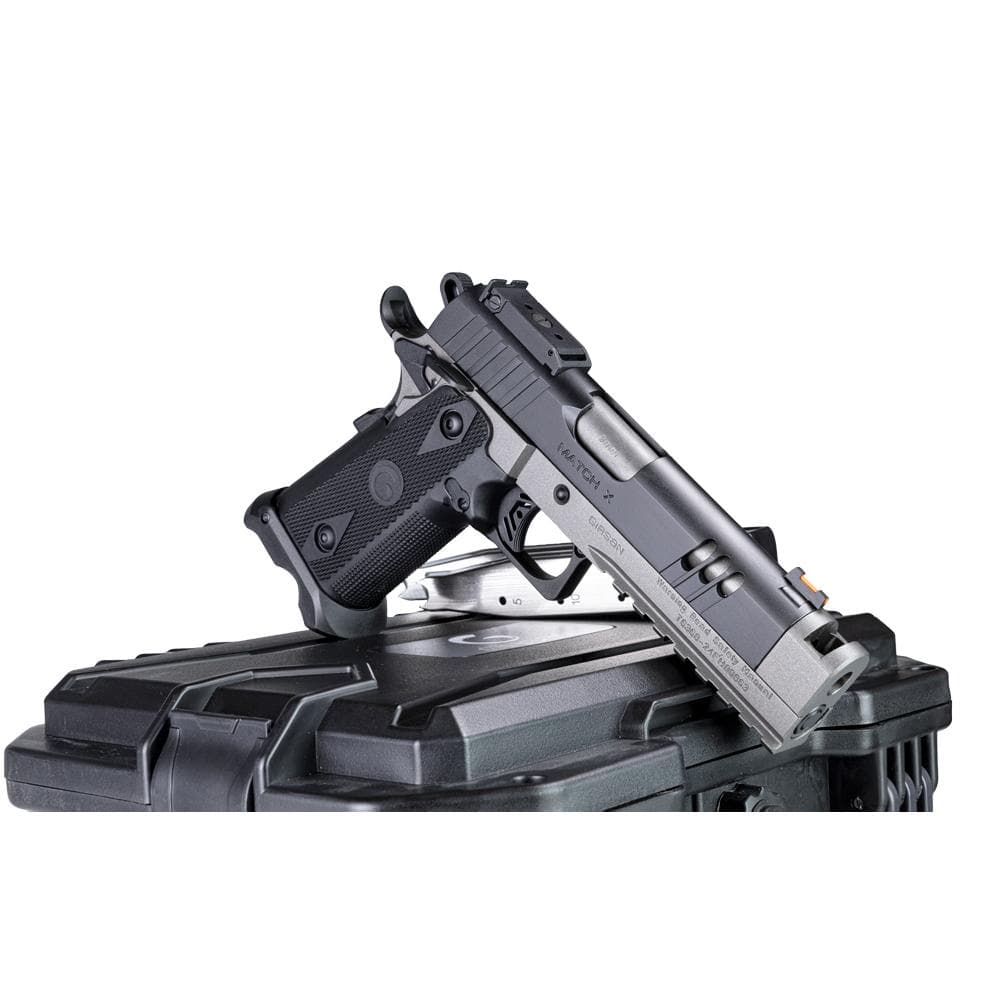 Girsan Witness2311 Match X Handgun 9mm Luger 17rd (1) & 20rd (1) Magazines 5" Barrel Two Tone Tungsten/Black
