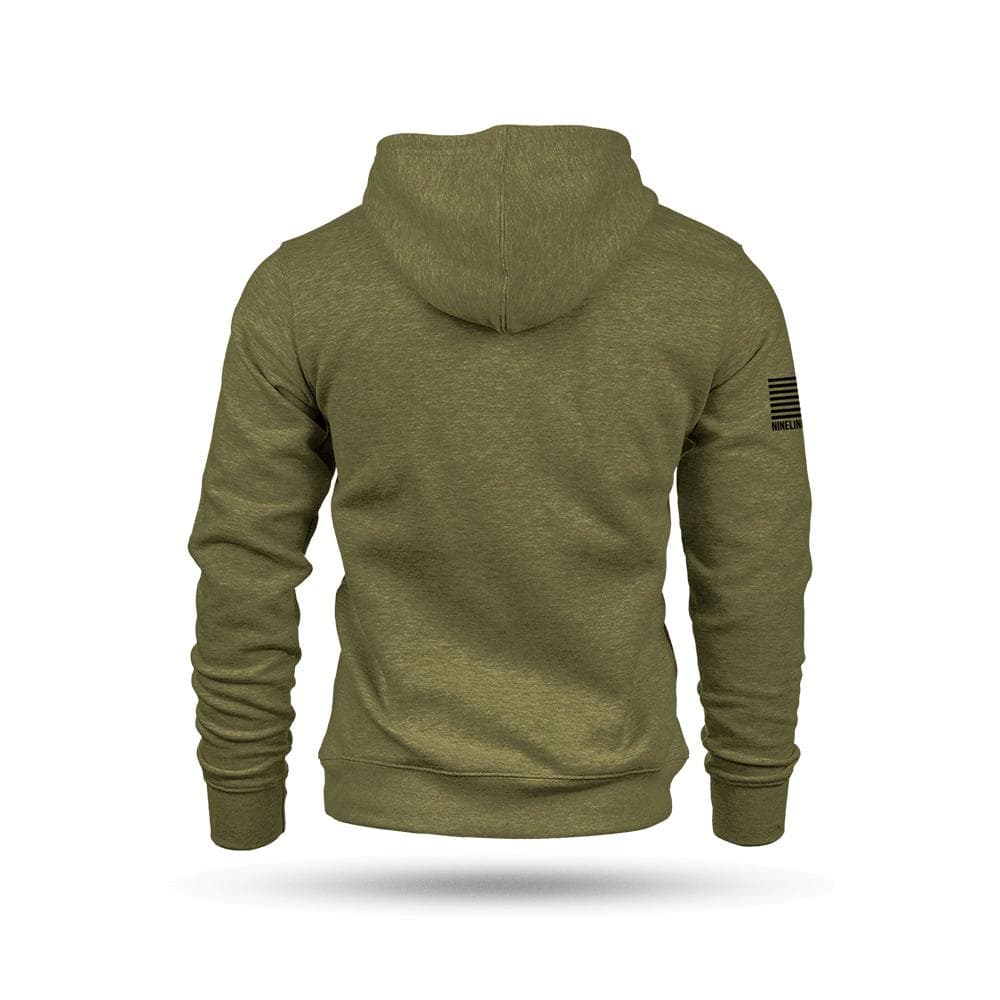 Nine Line Tactical Wiener Hooded Sweatshirt Olive 2XL