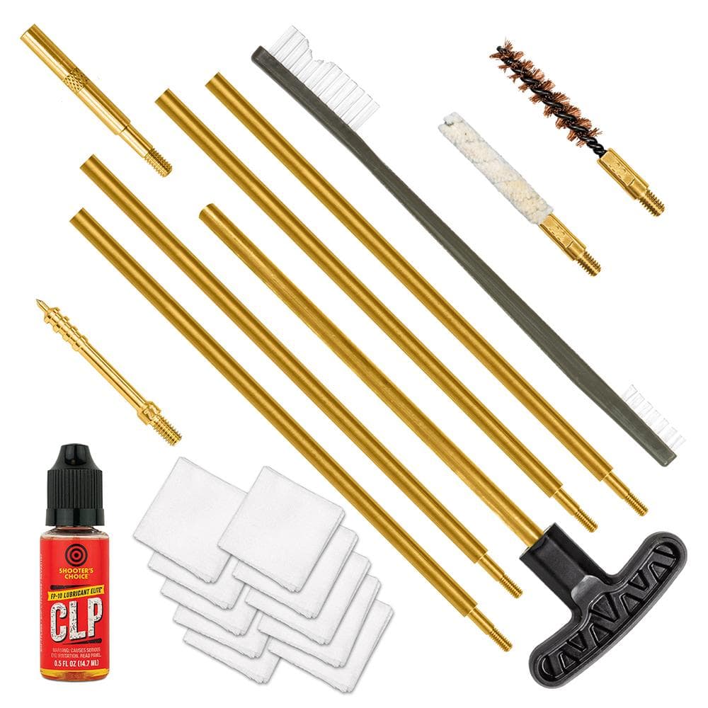 Otis Rifle Cleaning Kit with Brass Rods .22 Cal/.223 Cal/5.56mm